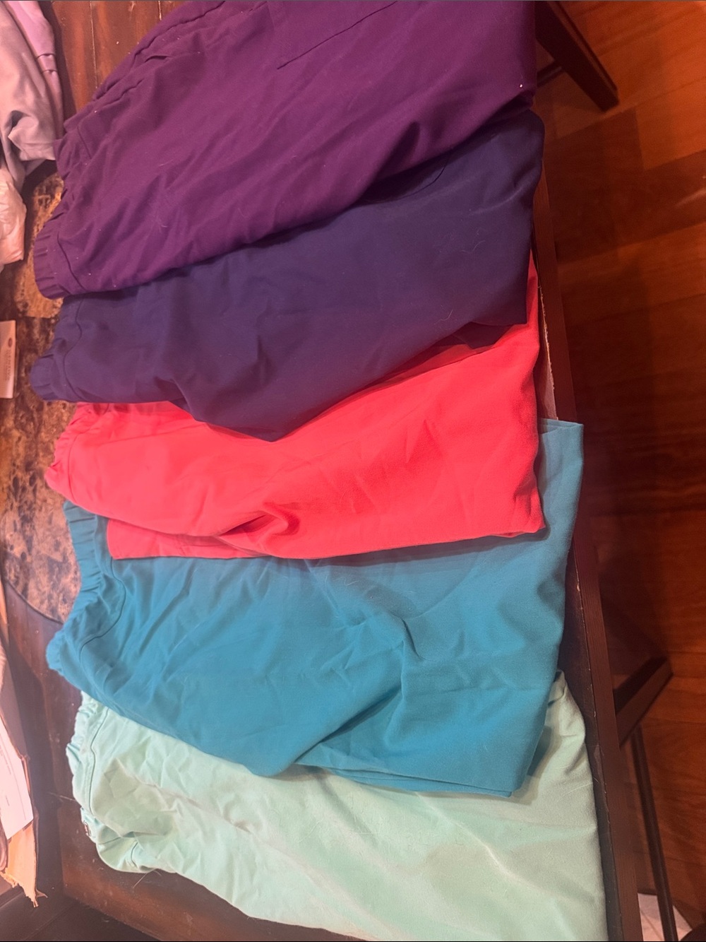 5 pair Greys anatomy scrub pants size medium women's